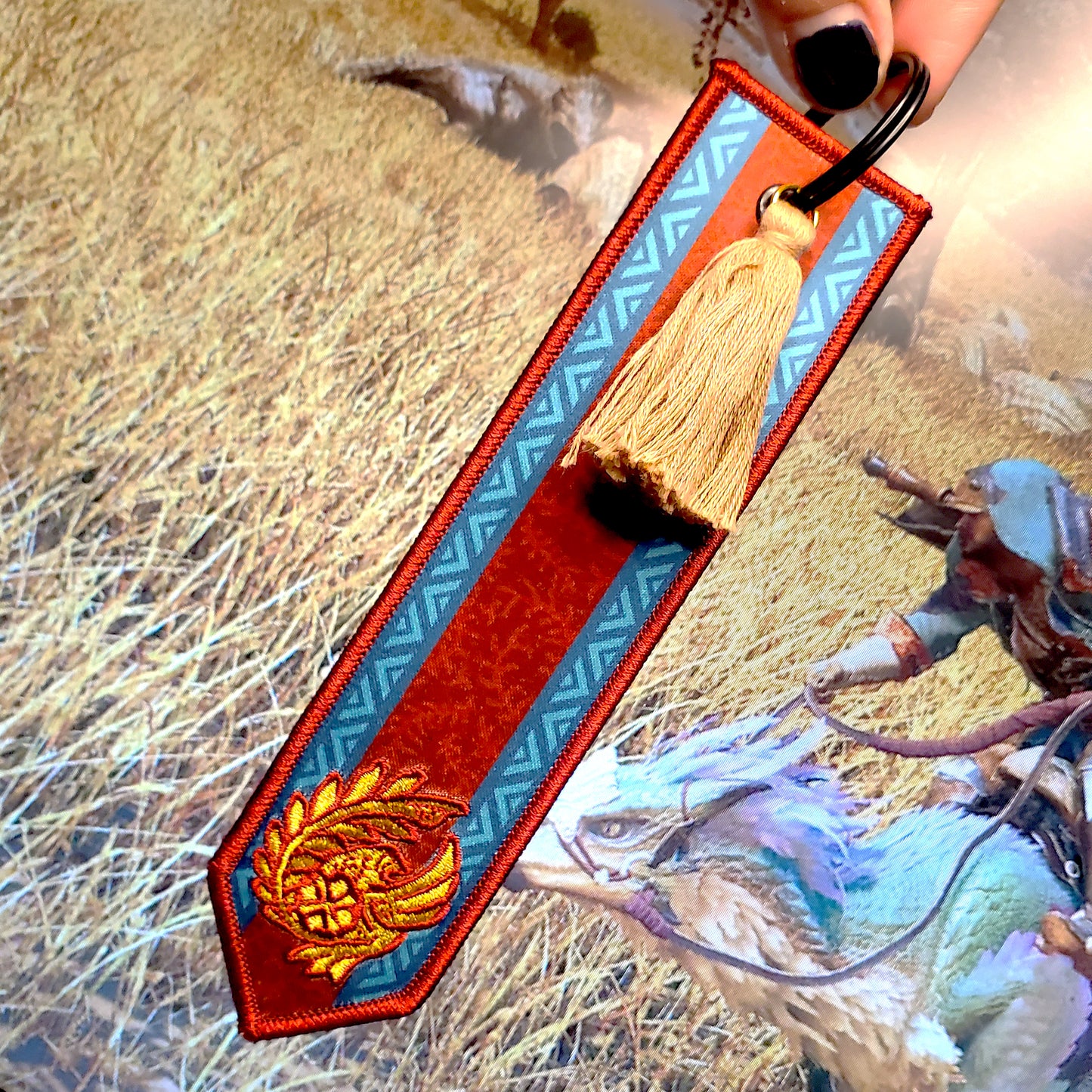 MH Pendant Keychains Series - MHWilds Research Commission Pendant