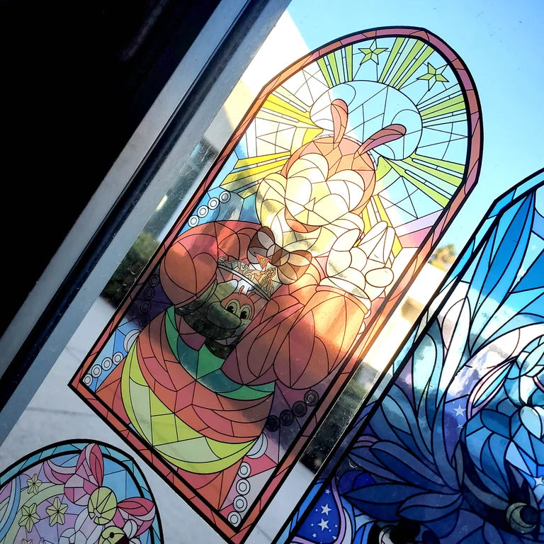 Jollibee Stained Glass Vinyl Sticker