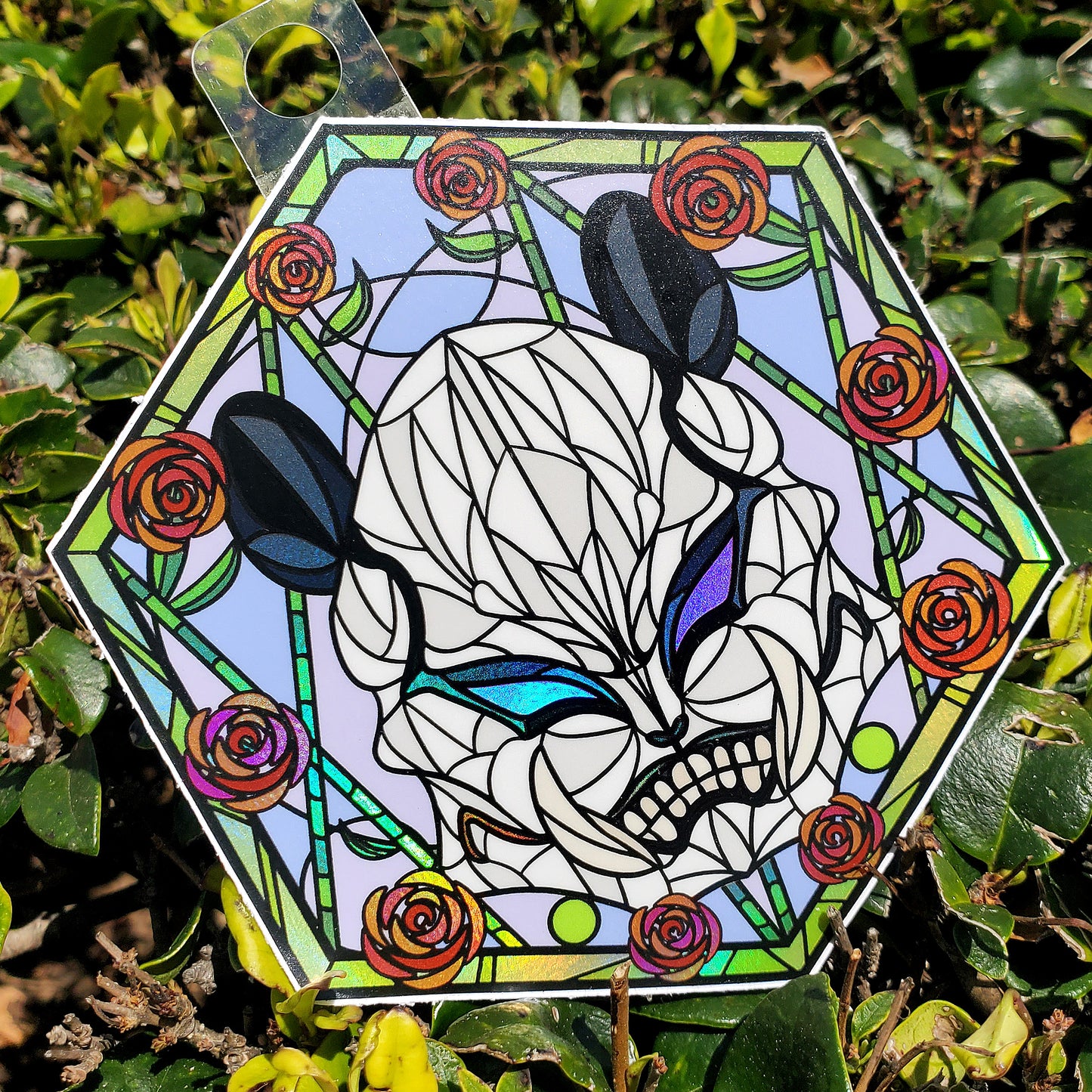 (DISCONTINUING) JJK Stained Glass Vinyl Sticker