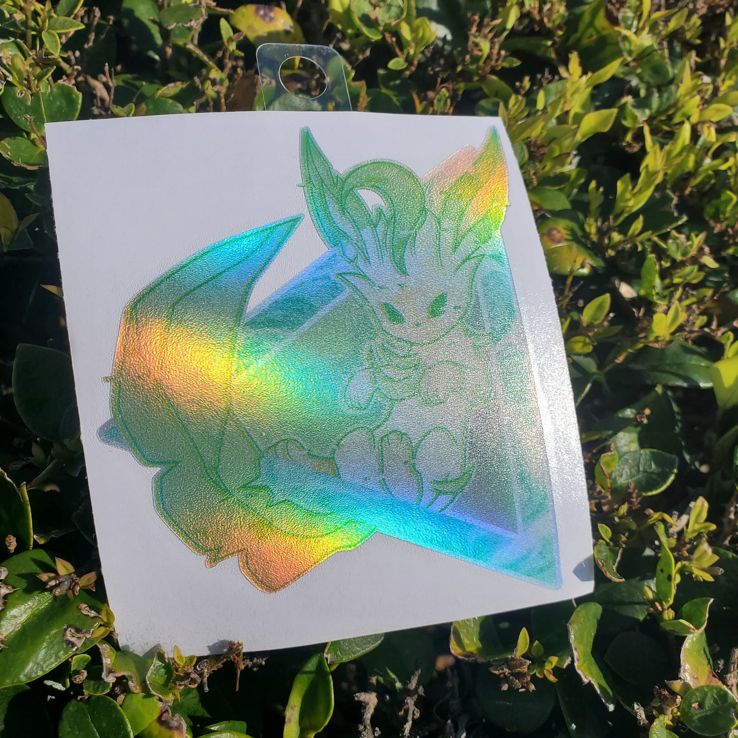 E E V 3 3 W 9 V E Holographic Vinyl Sticker