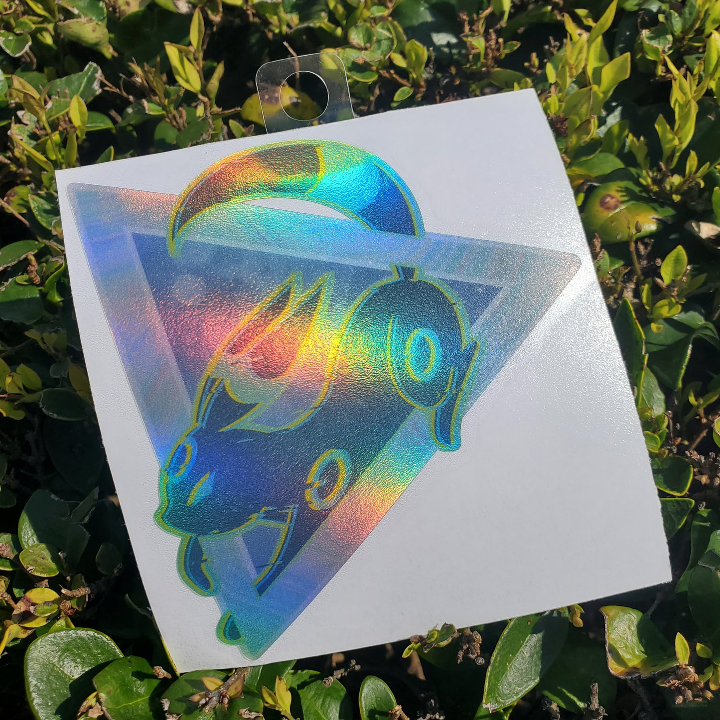 E E V 3 3 W 9 V E Holographic Vinyl Sticker