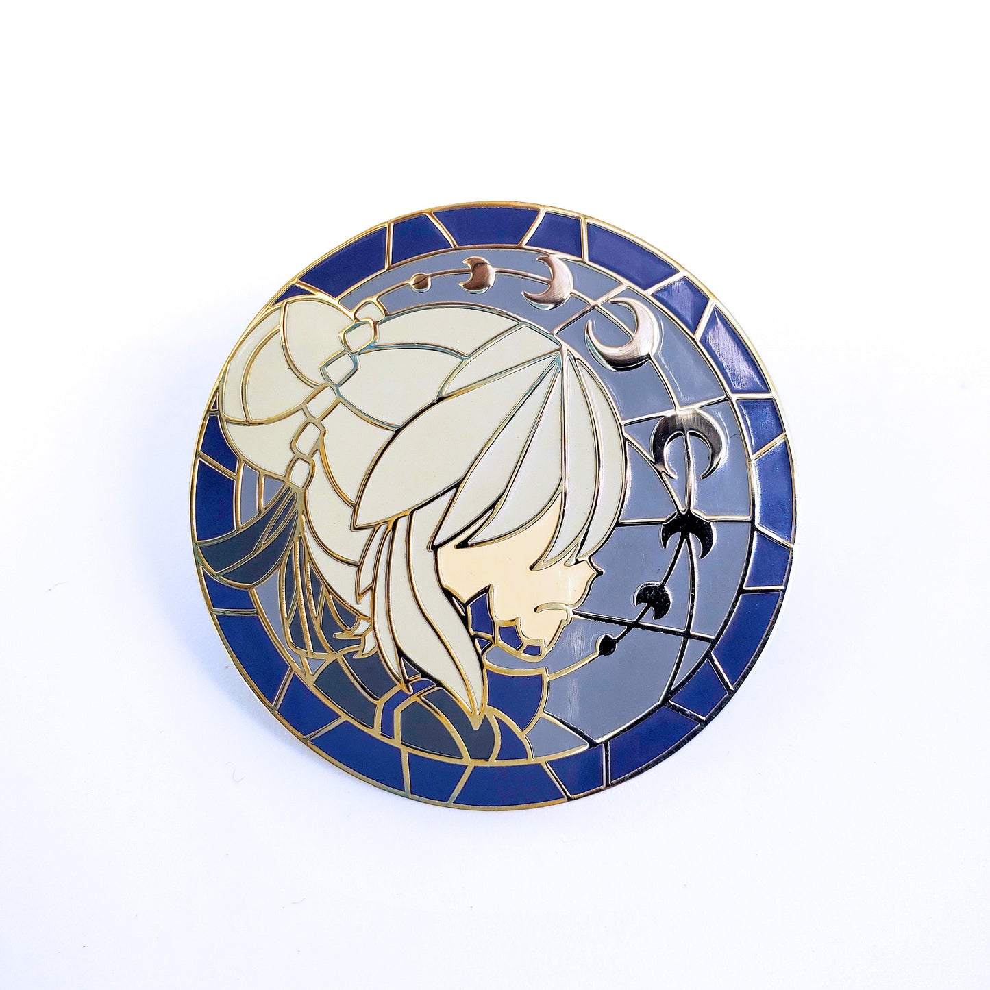 Stained Glass Saber Alter Pin