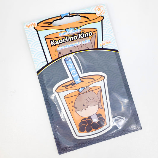 Boba Shark Air Freshener - Coffee Scent