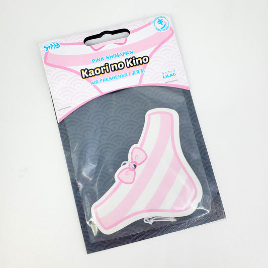 Pink Shimapantsu Air Freshener - Lilac Scent