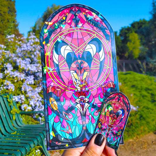 BlitzØ Stained Glass Vinyl Sticker