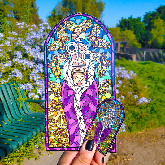 Kinger Stained Glass Vinyl Sticker