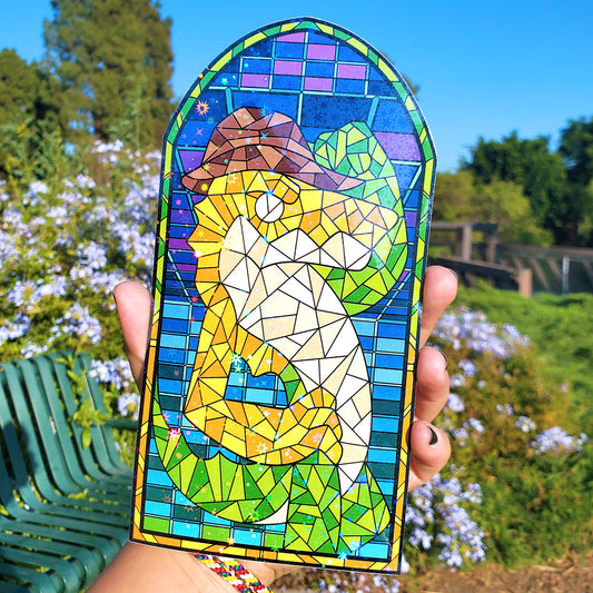 Gummigoo Stained Glass Vinyl Sticker