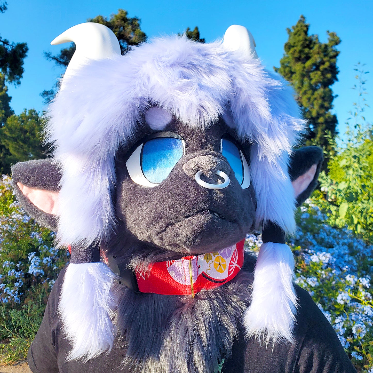 Aka-Temari 1.5" Fursuit Kimono Collar