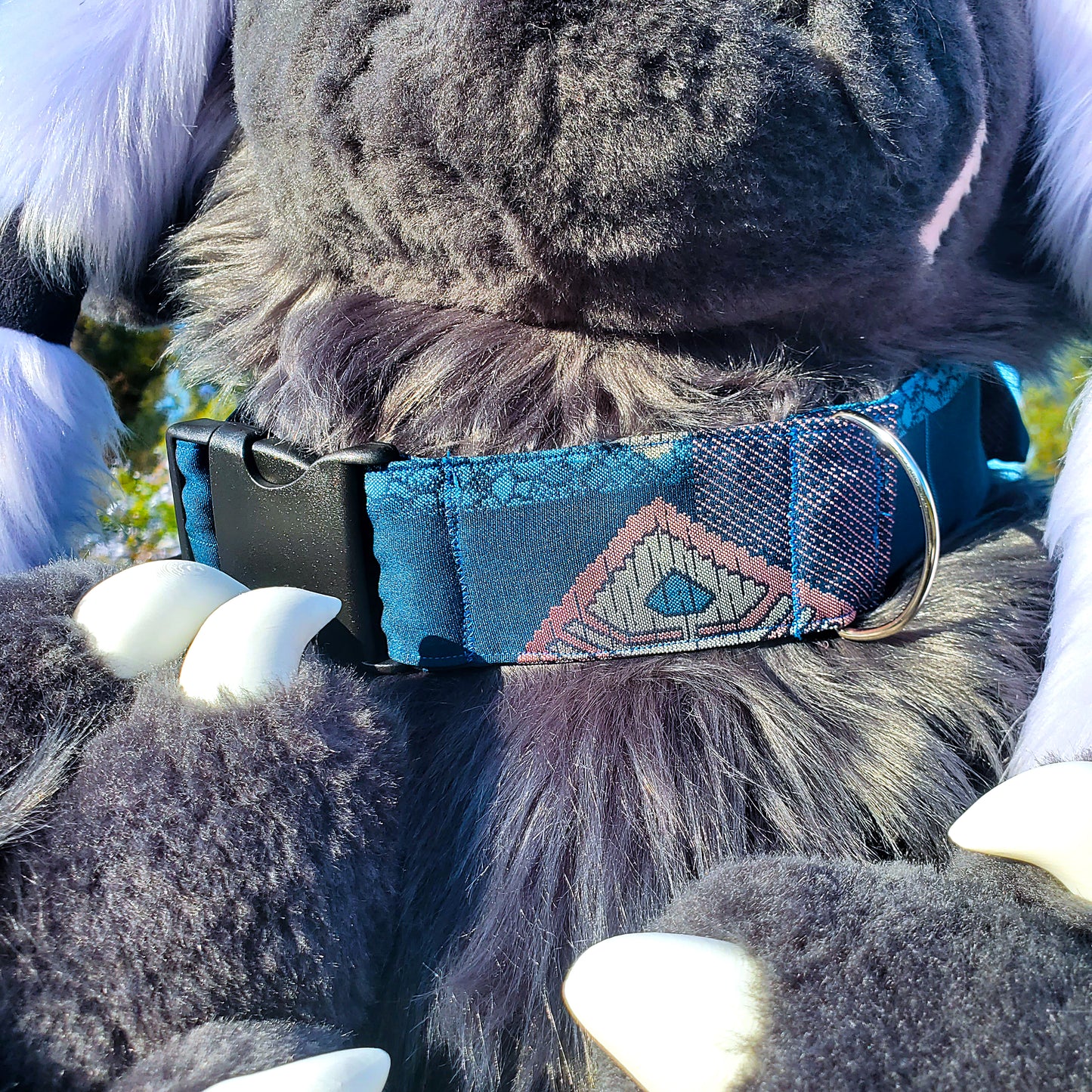 Aizome-Mon 2" Fursuit Kimono Collar