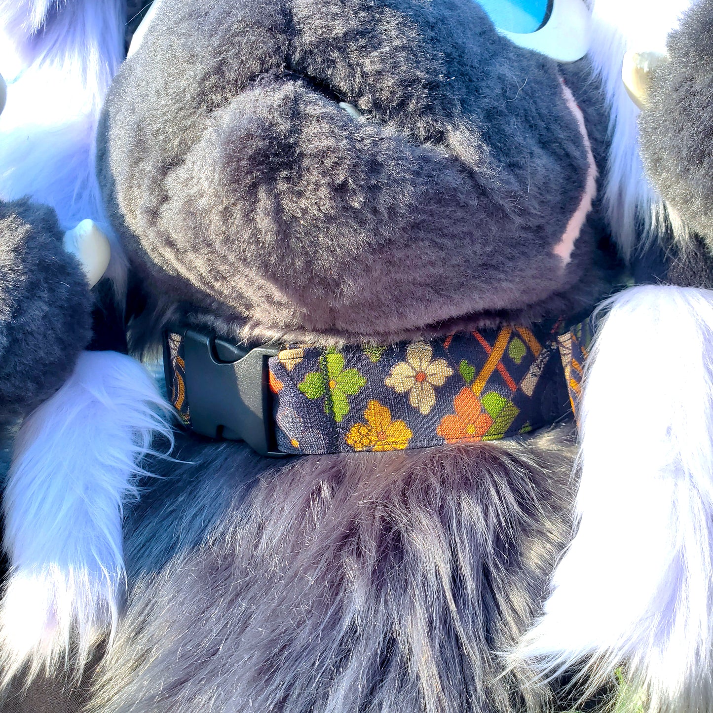 Aizome-Hanabishi 2" Fursuit Kimono Collar
